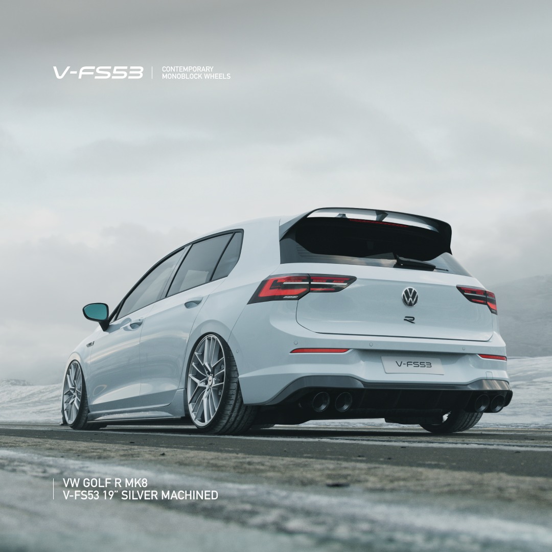 20" Veemann V-FS53 Silver/polished 5x112 - 3