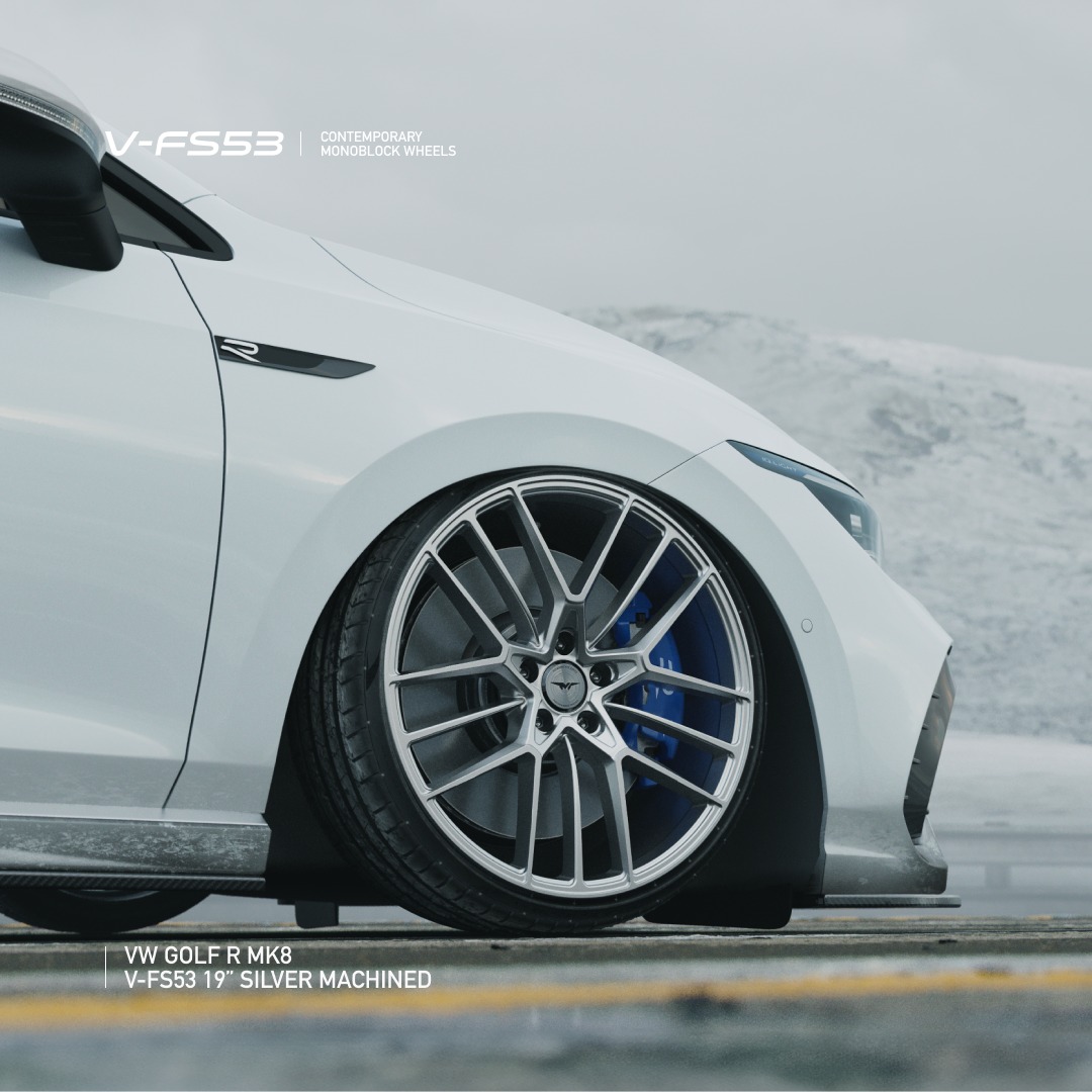 20" Veemann V-FS53 Silver/polished 5x112 - 4