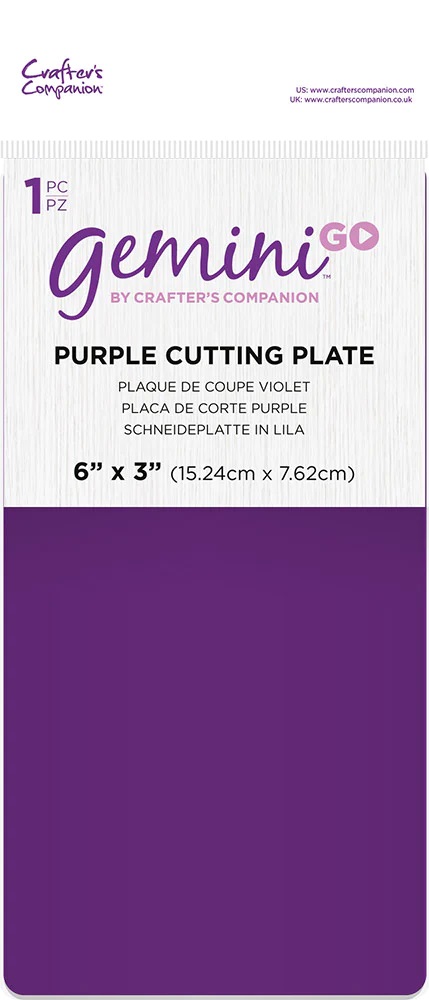 Crafter's Companion - Gemini GO Accessories - Purple Cutting Plate