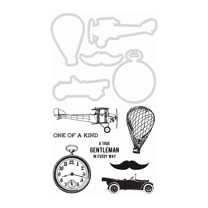 Kaisercraft - Die & Stamp - Gentleman