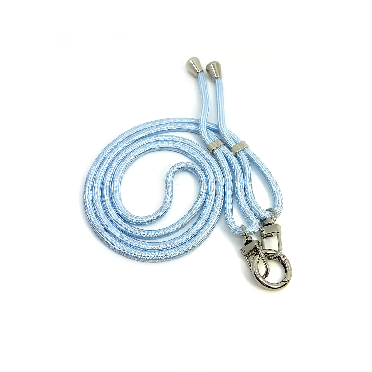 Mobile Bas Halsband Ljusblå Silver