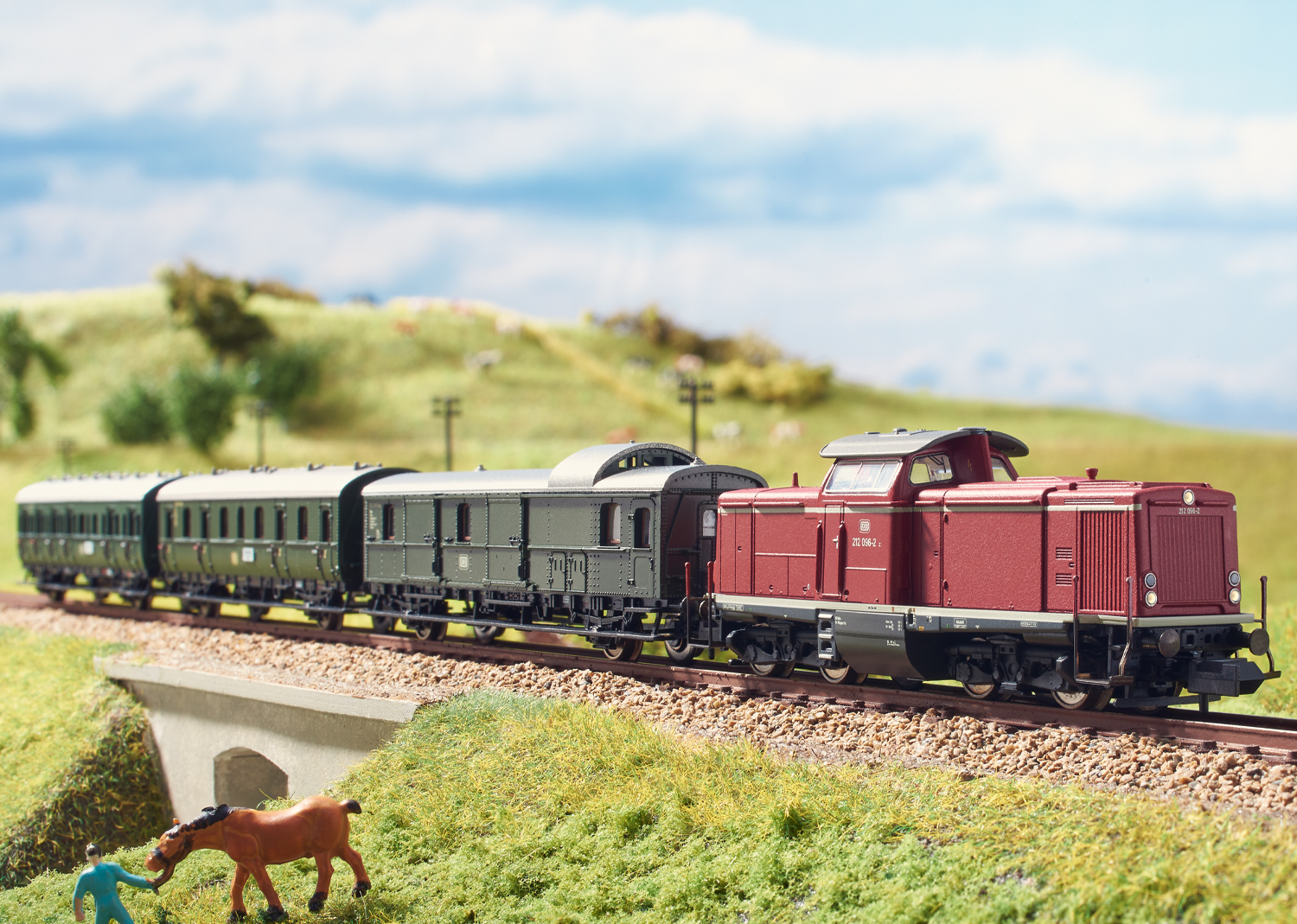 Diesellok BR 212 m.S. DB AG - 3