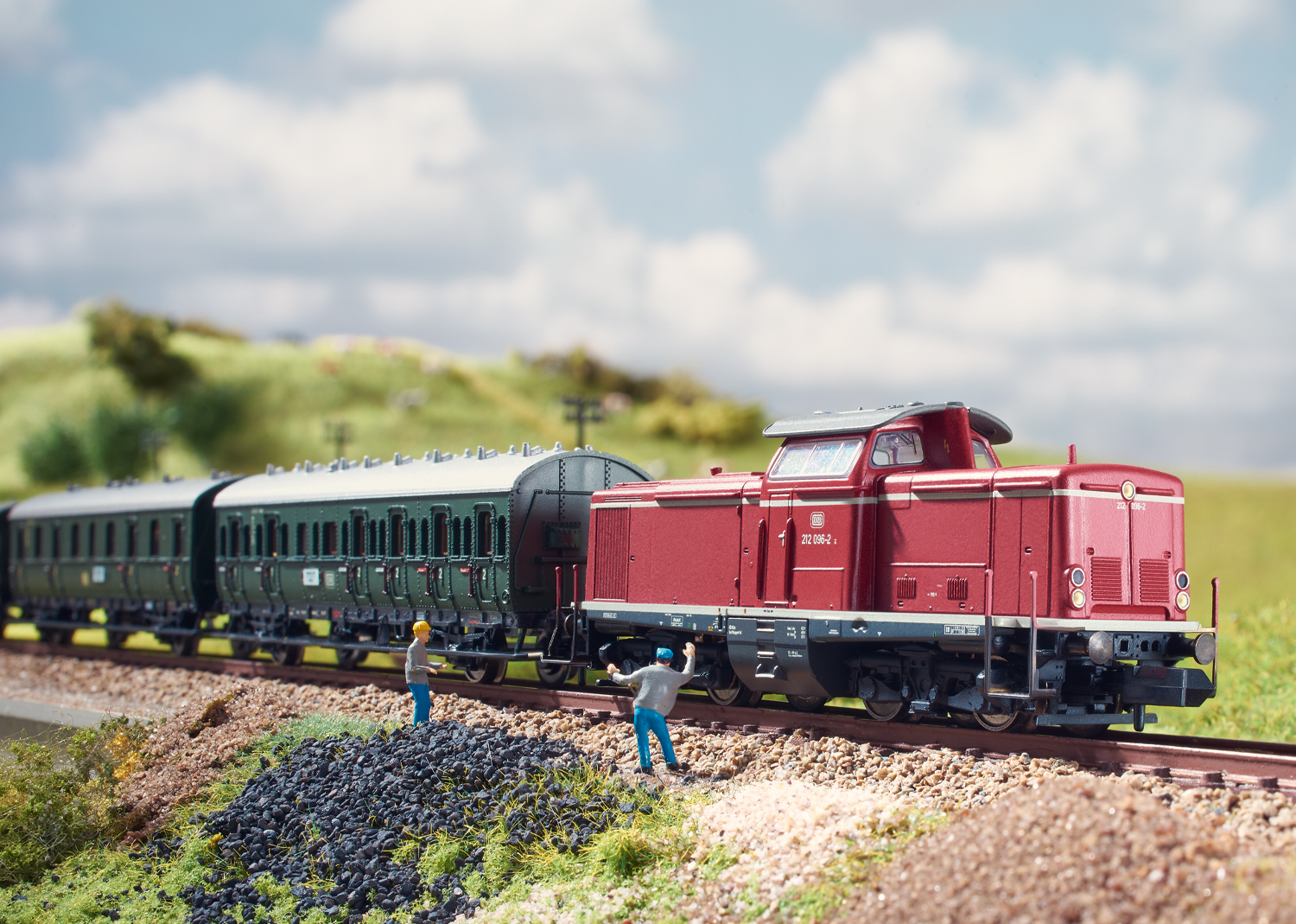 Diesellok BR 212 m.S. DB AG - 4