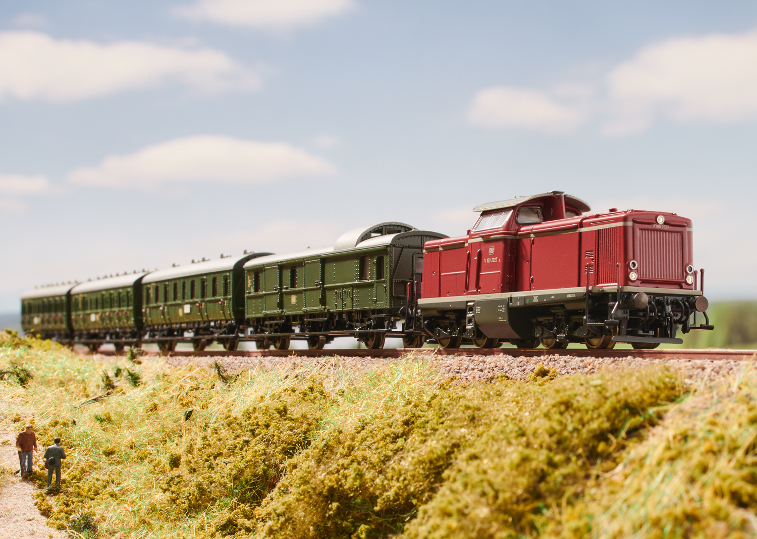 Diesellok BR 212 m.S. DB AG - 2