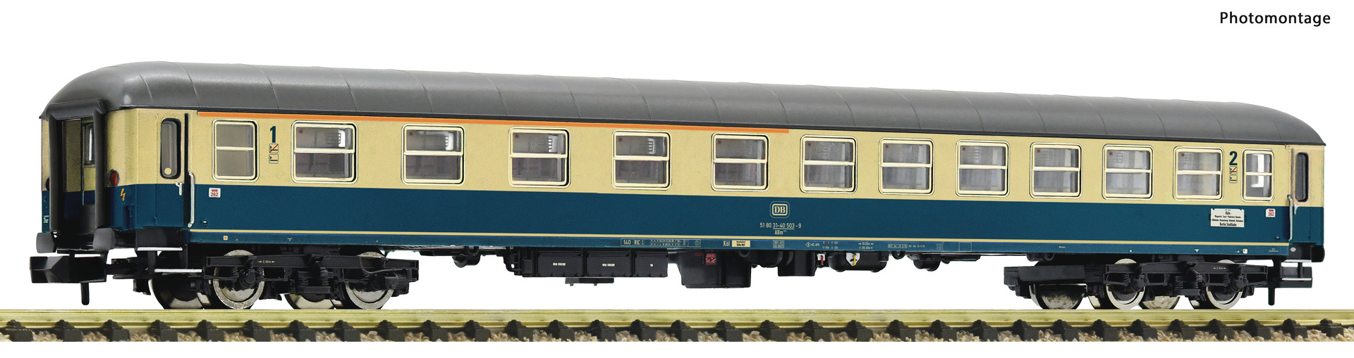 Personvagn ABm 225 1/2 Kl. oce