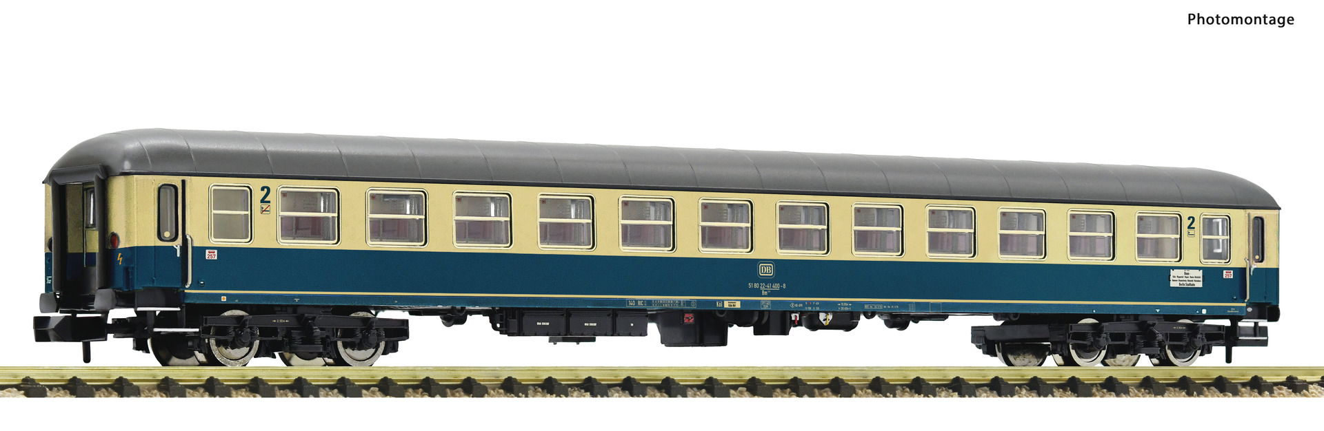 2nd class express train c oach, DB