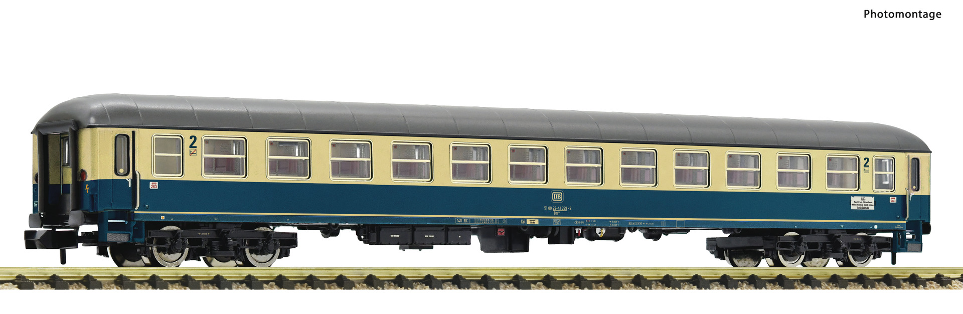 Personvagn Bm 235 2 Kl. oceanb