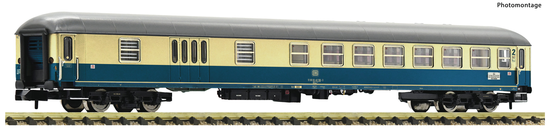 Personvagn BDms 273 2 Kl. ocea