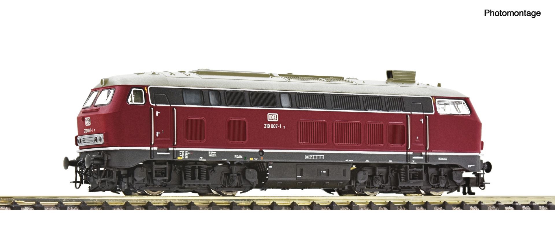 Diesellok BR210 DB Snd.