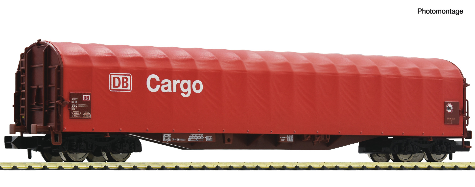 Sliding tarpaulin wagon,  DB AG