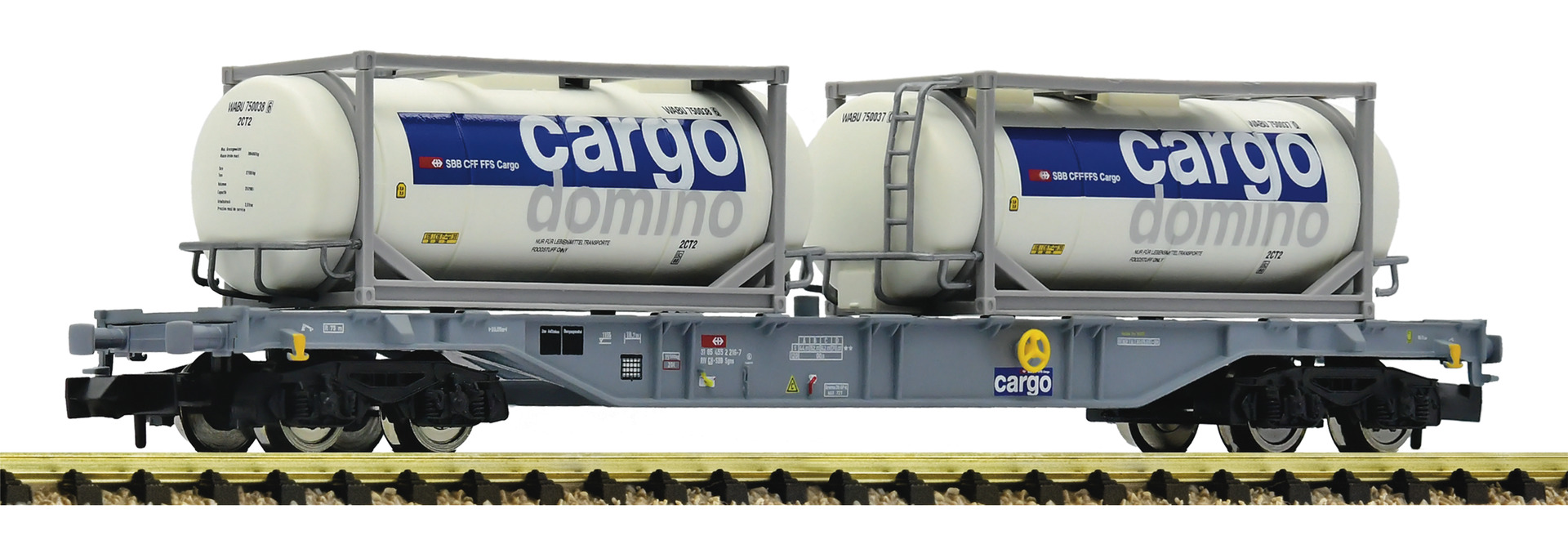 Container carrier wagon,  SBB
