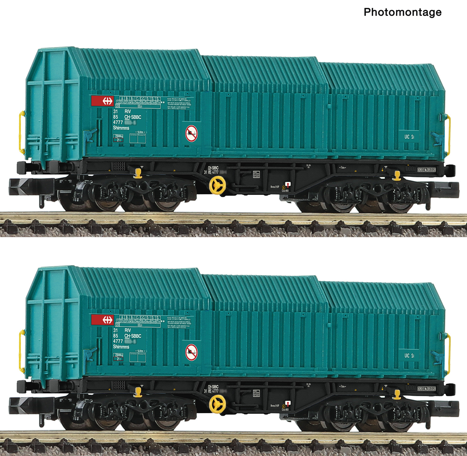 Vagnset: 2x Shimmns, SBB