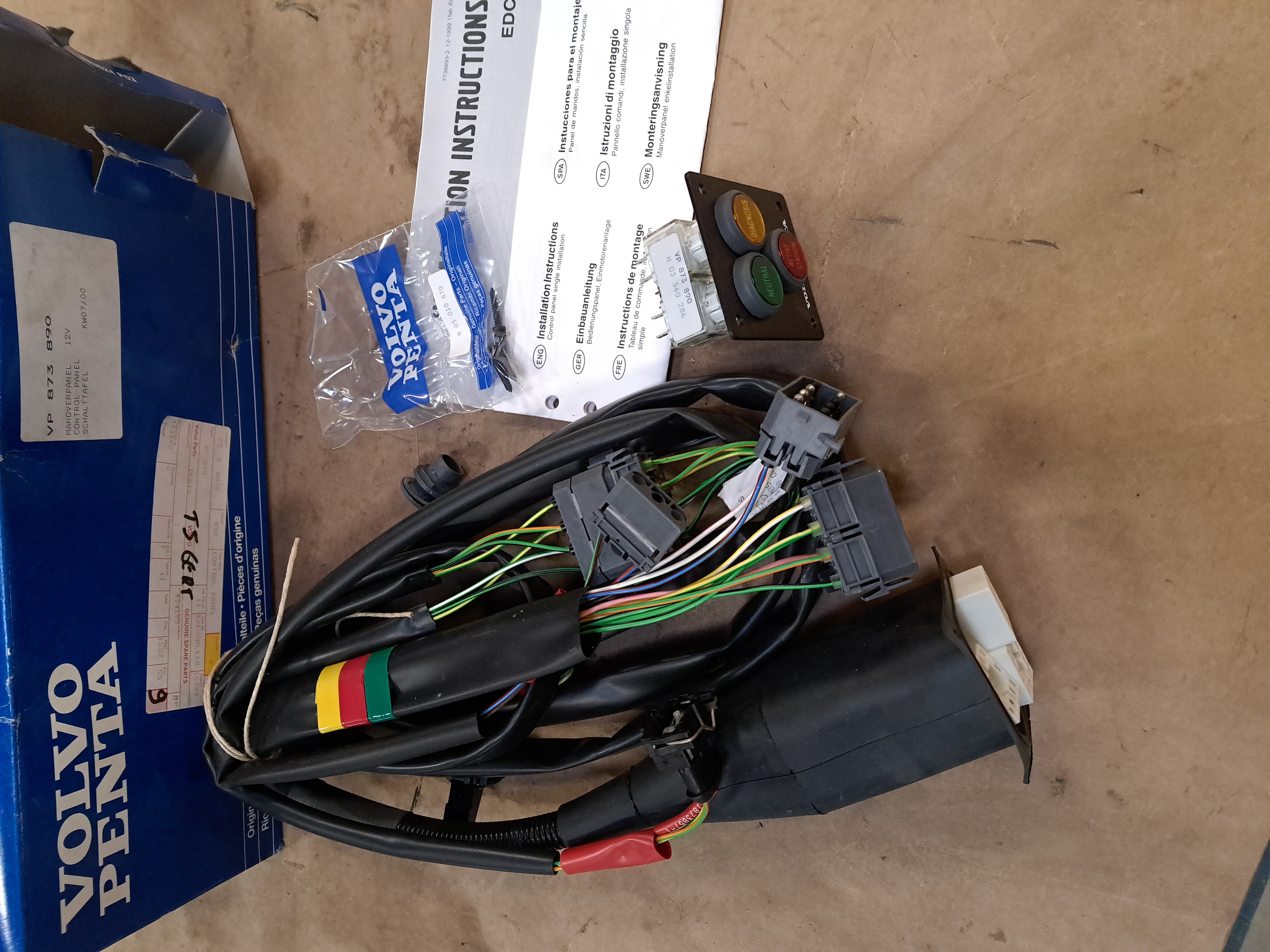 Control panel