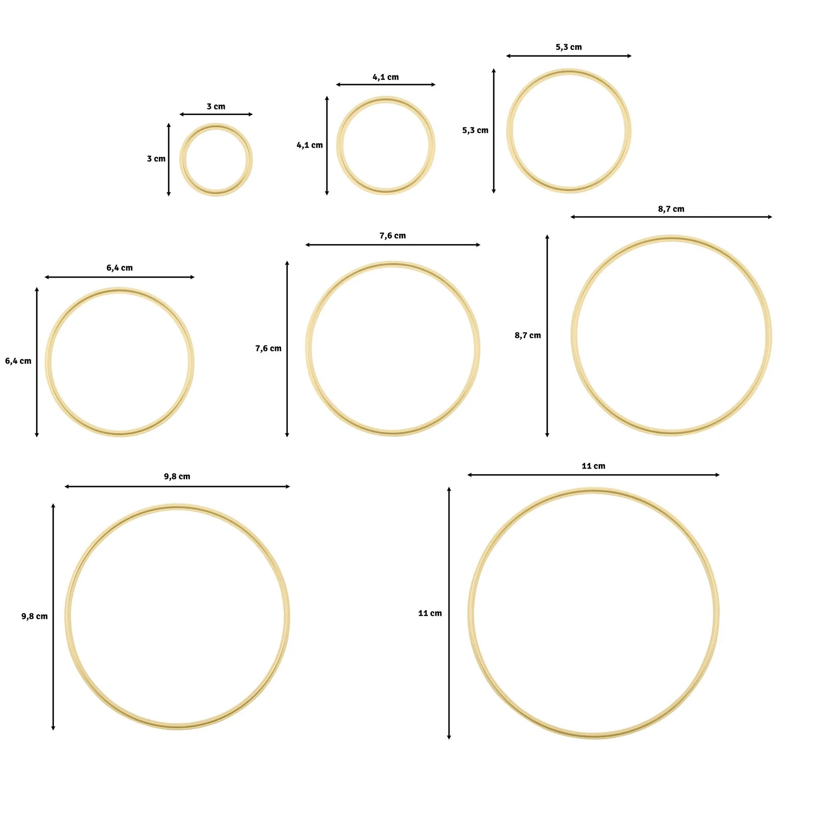 Vaessen - Dies - Cutting Dies - Circles - 4