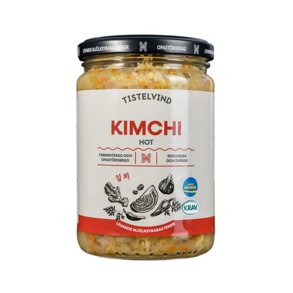Tistelvind Kimchi hot 380g 