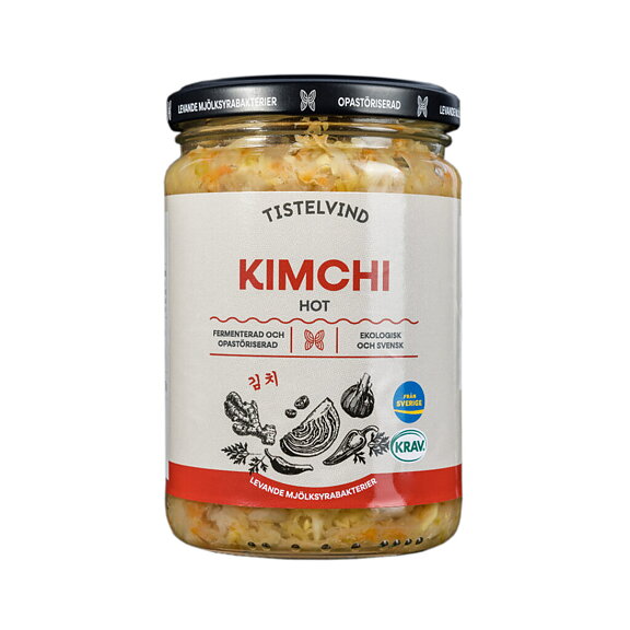 Tistelvind Kimchi hot 380g