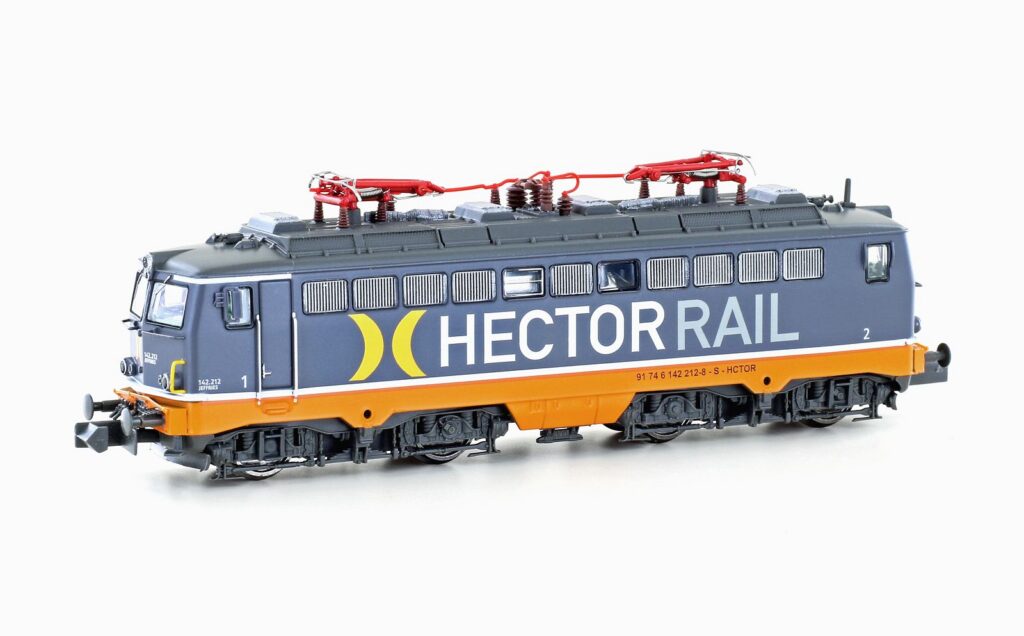 Ellok Hector Rail 142 212, digital m ljud