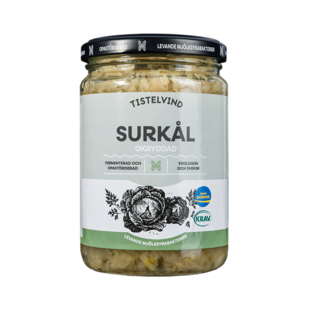 Tistelvind Surkål okryddad 360g