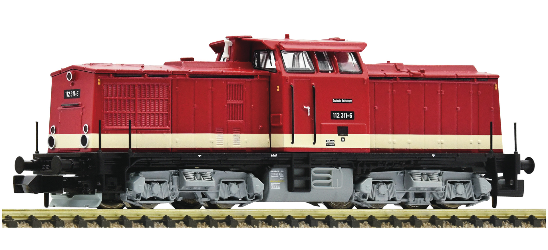 Diesellok BR112 DR med ljud