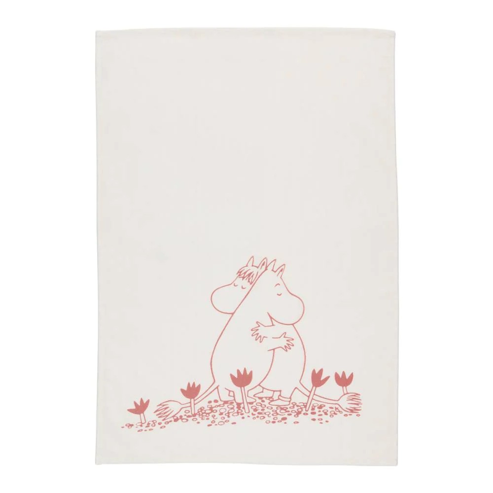 Mumin Kökshandduk 50x70 cm GOTS - Kärlek - 2