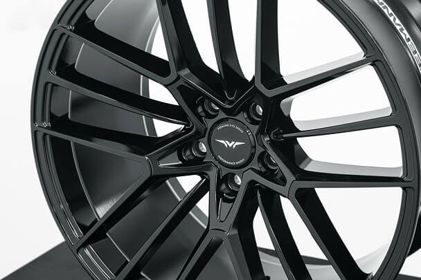 19" Veemann V-FS53 Gloss black 5x112 - 4