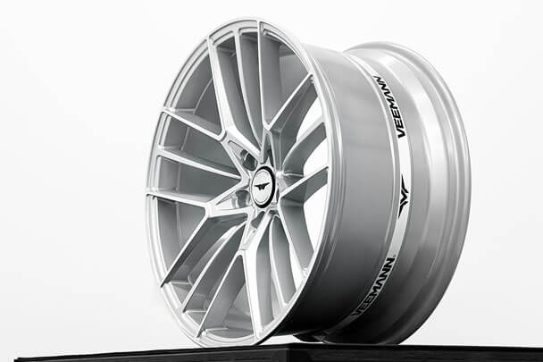 20" Veemann V-FS53 Silver/polished 5x120 - 5