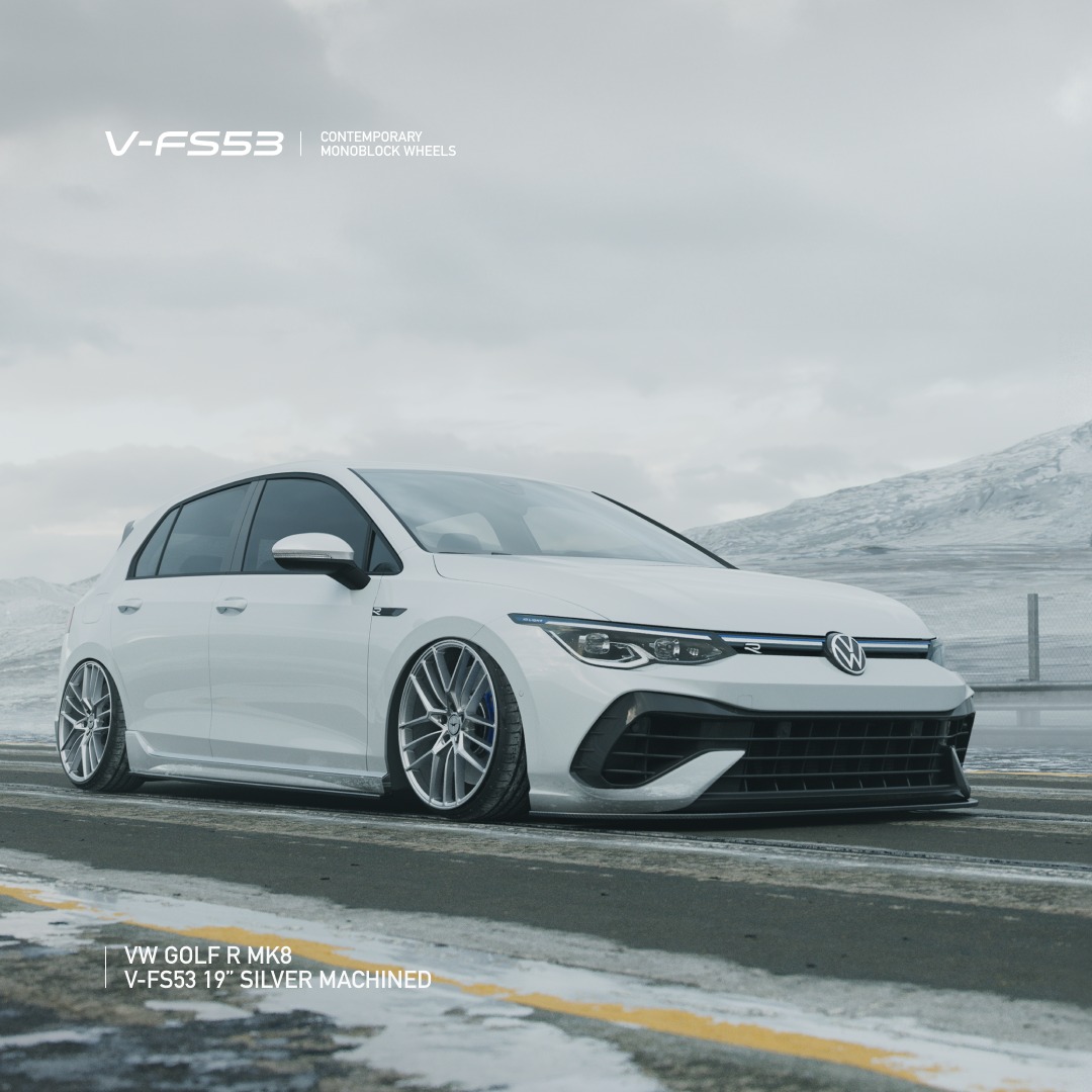 20" Veemann V-FS53 Silver/polished 5x120 - 2
