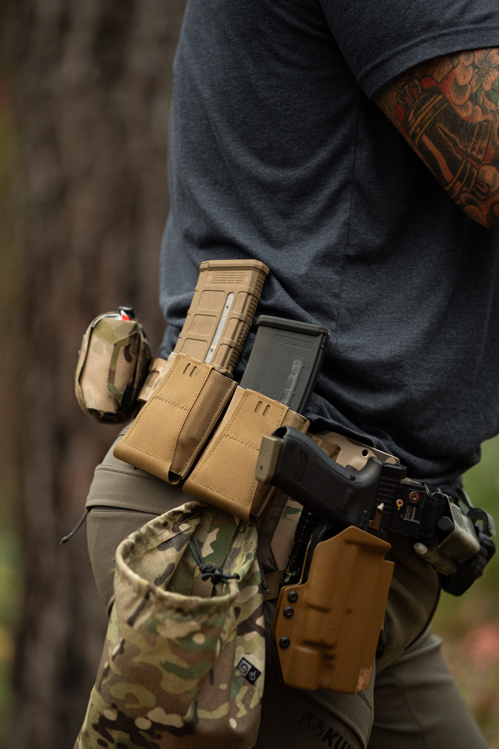 Blue alpha 556 Rifle Magazine Pouch - corax-store.eu