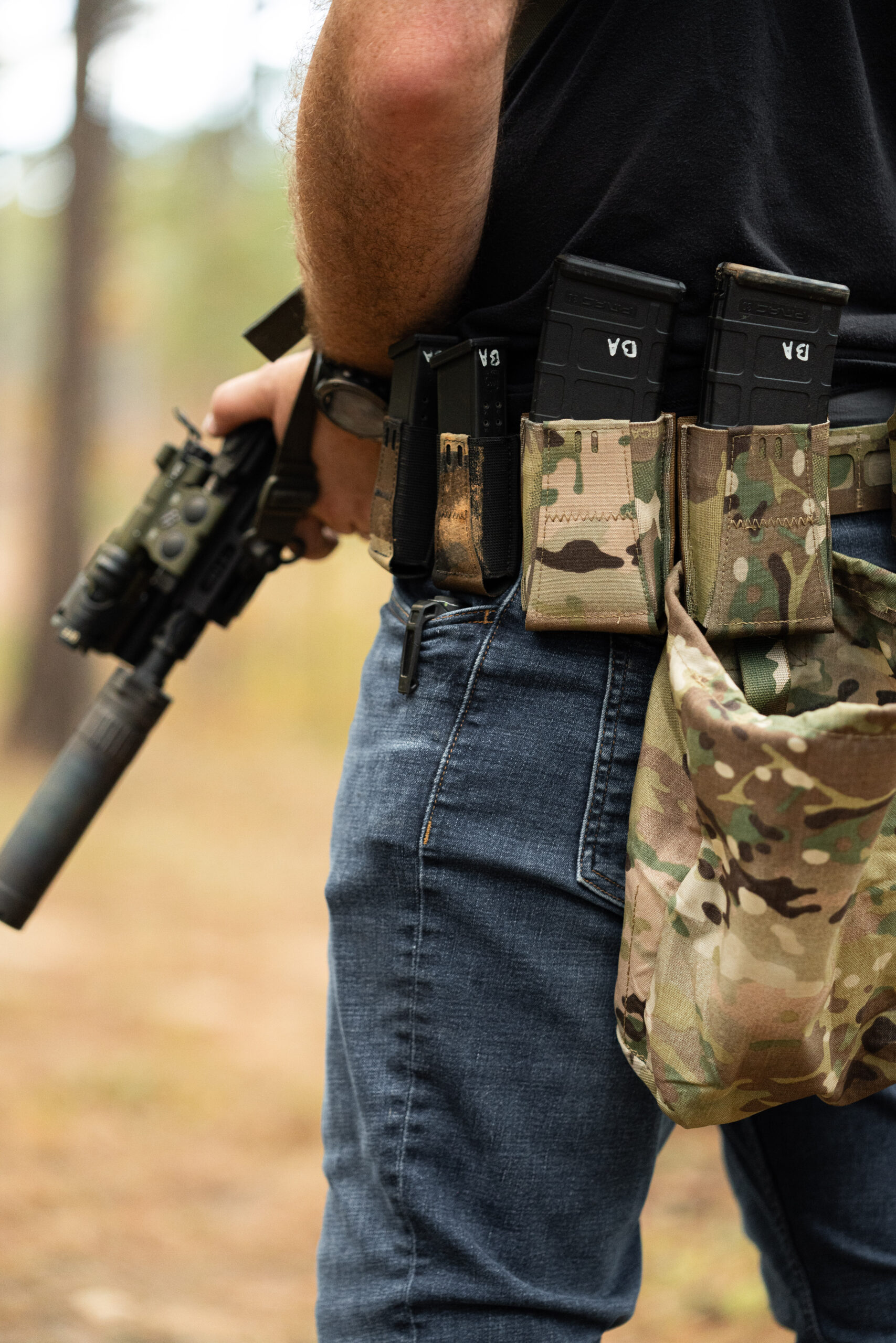 Blue alpha 556 Rifle Magazine Pouch - corax-store.eu