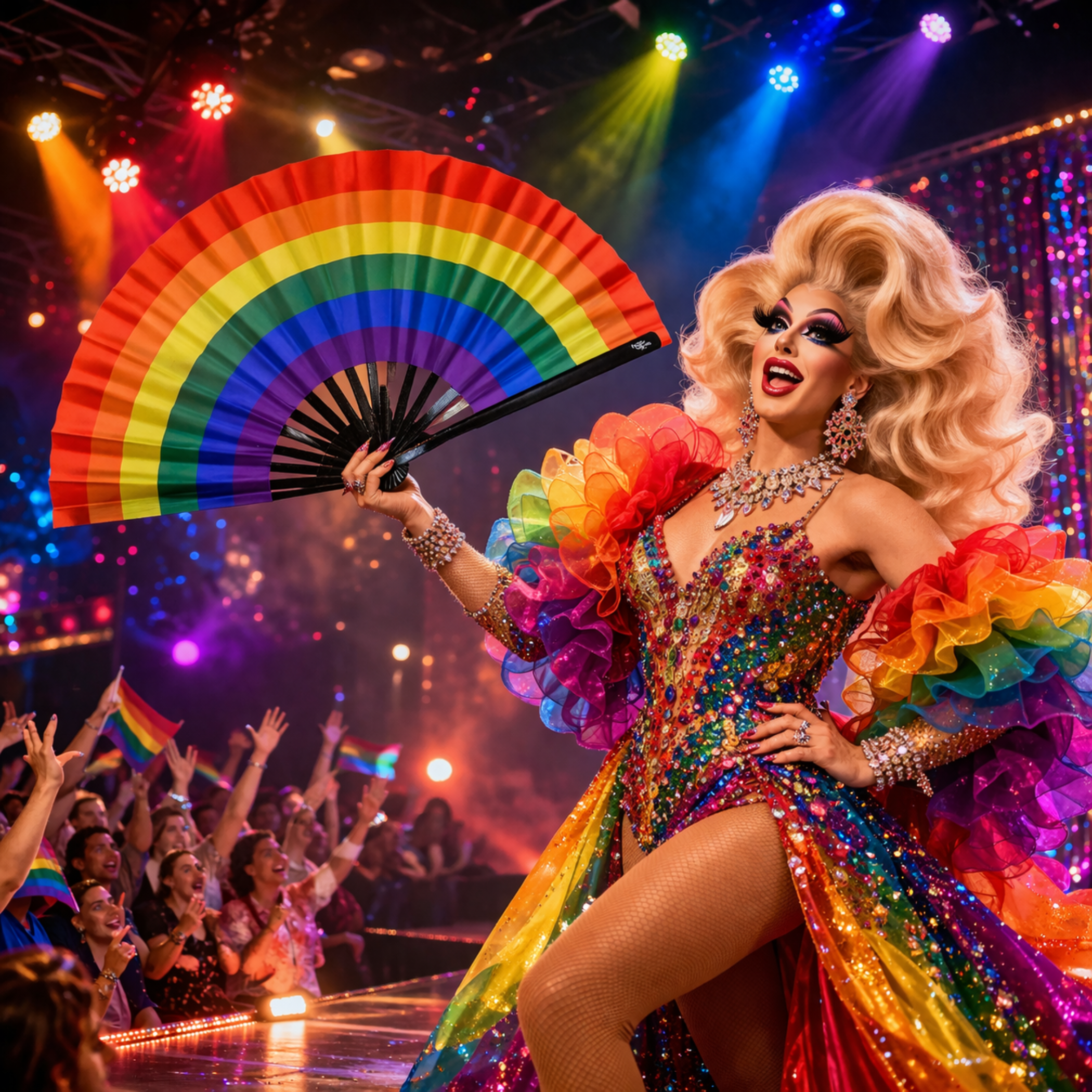 Großer Fächer Pride  - 6