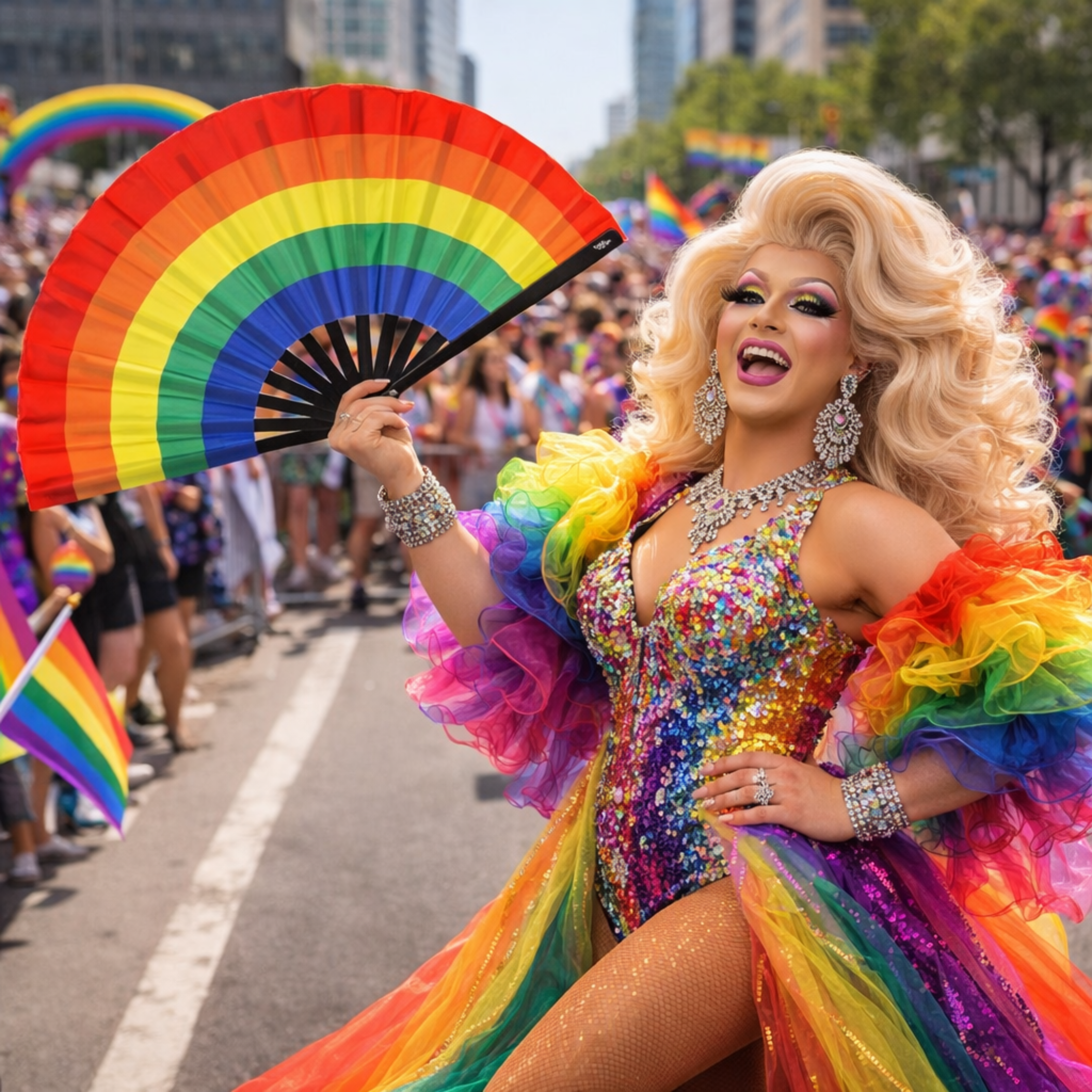 Großer Fächer Pride  - 2