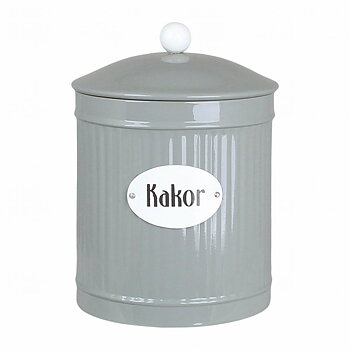 Plåtburk Hugo Kakor Grön