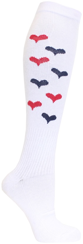 Stödstrumpor Hjärtan