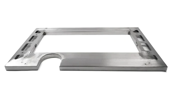 SOCKEL 30mm rostfri W1-90 Vänster - 2