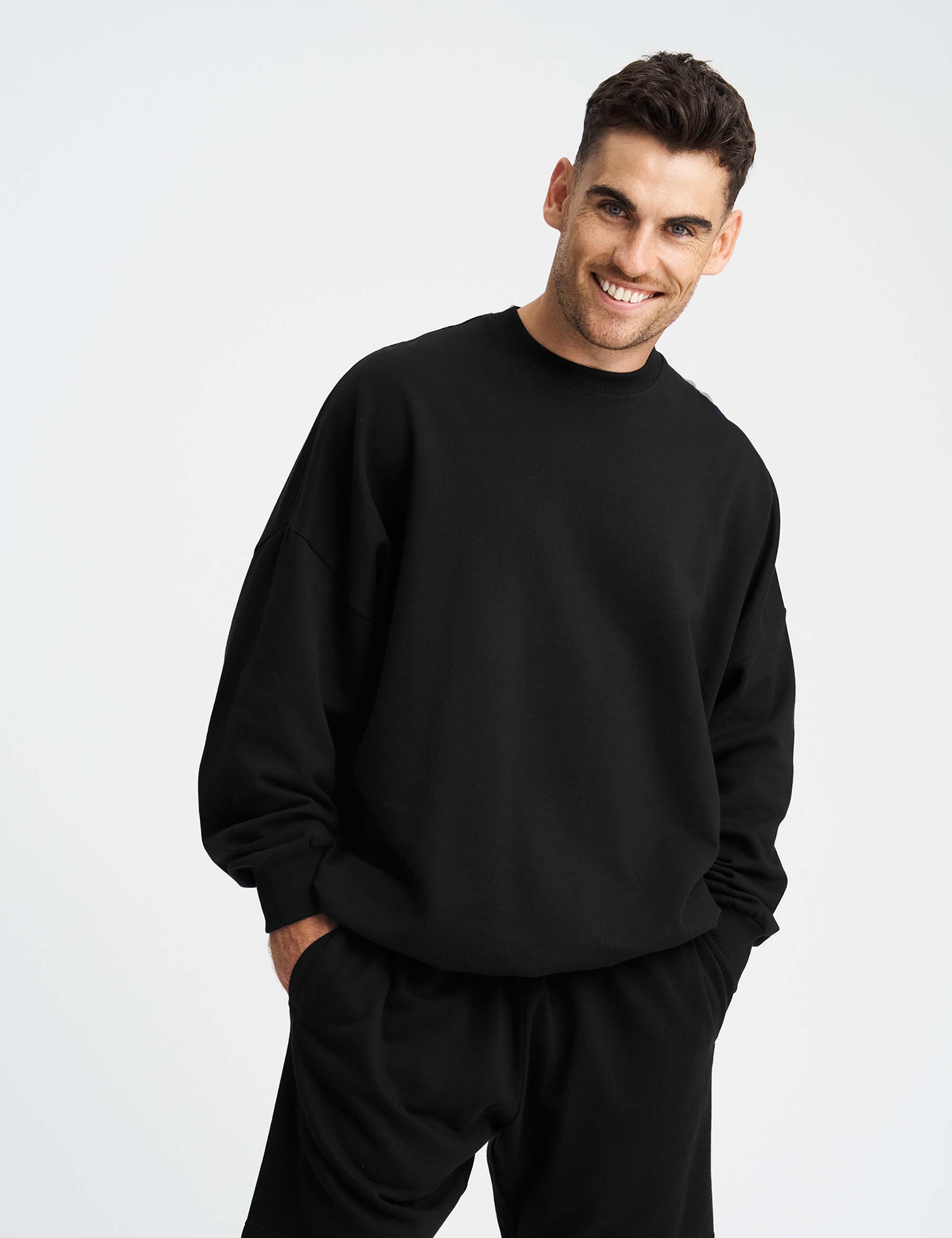 Tiger Cotton Oversized Sweatshirt - Unisex - Neutral - EKO - 9 olika färger - 3