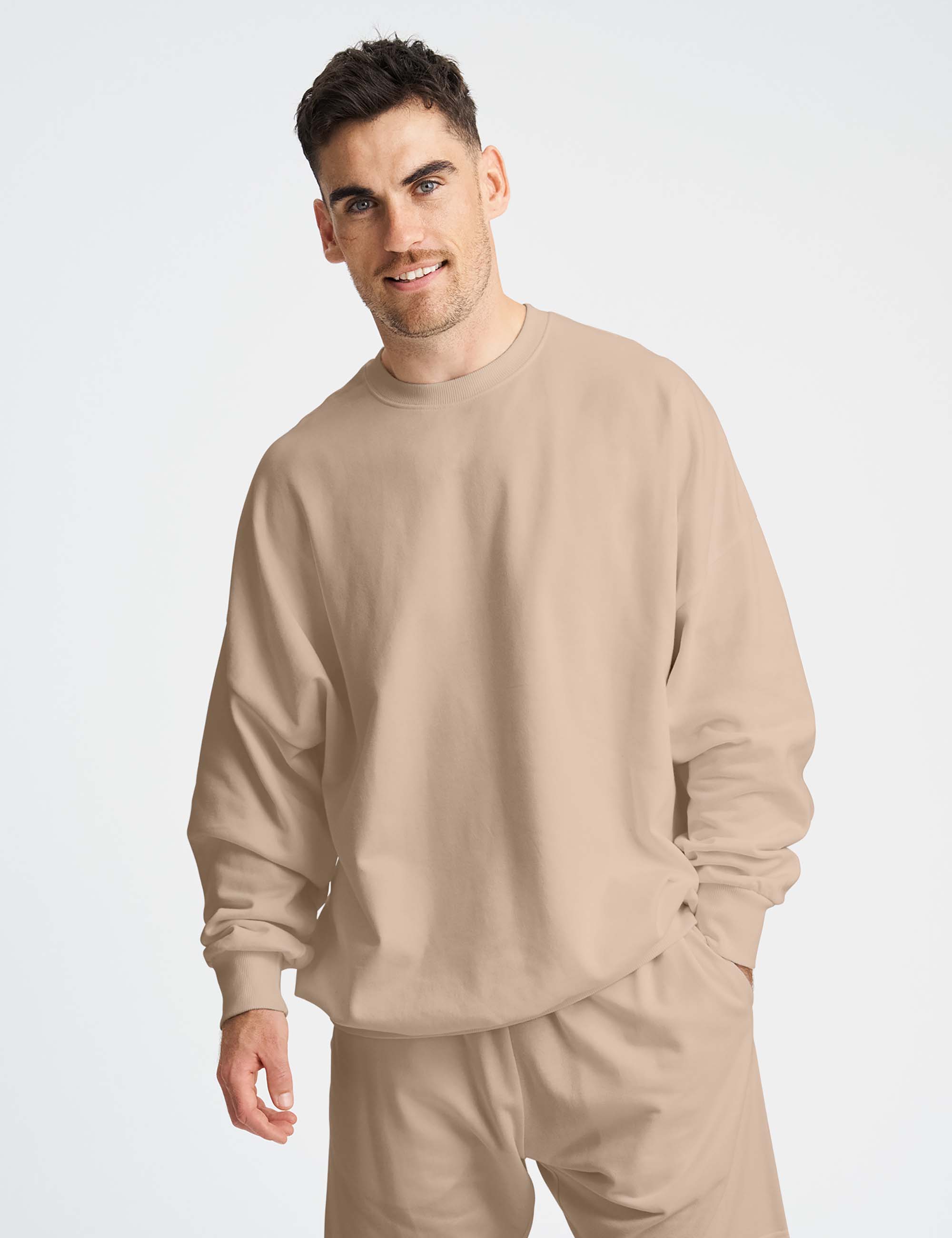 Tiger Cotton Oversized Sweatshirt - Unisex - Neutral - EKO - 9 olika färger - 10
