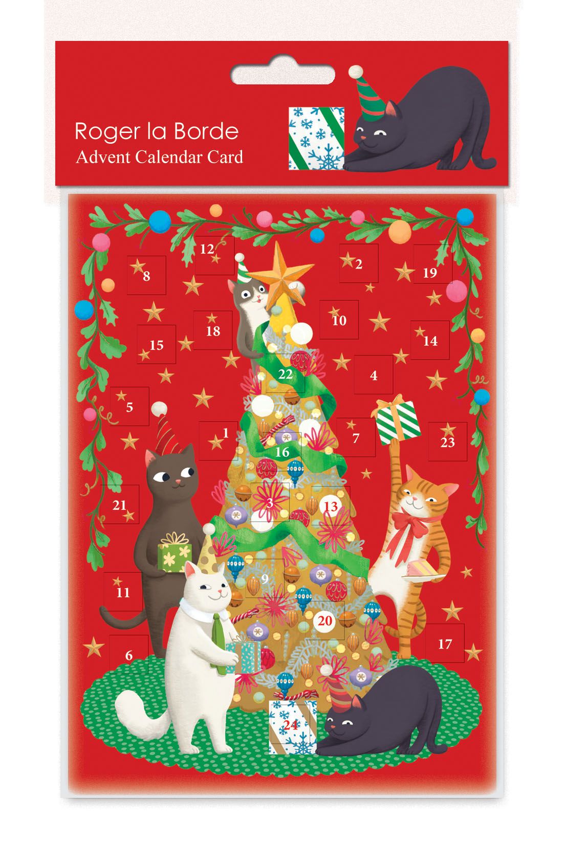 Miaow Factor, Advent Calendar Cards