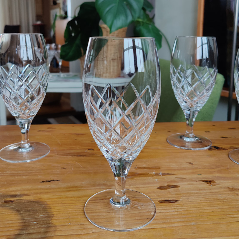 Rutslipat ölglas - 2