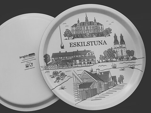 ESKILSTUNA BRICKA 31cm rund