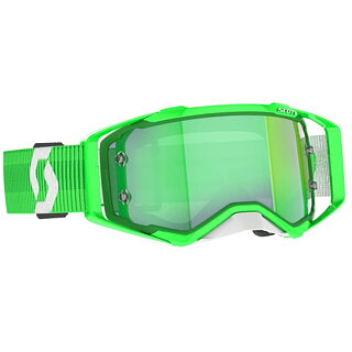 SCOTT - PROSPECT - TEAR OFF - Grön/Vit - Green Chrome Lens