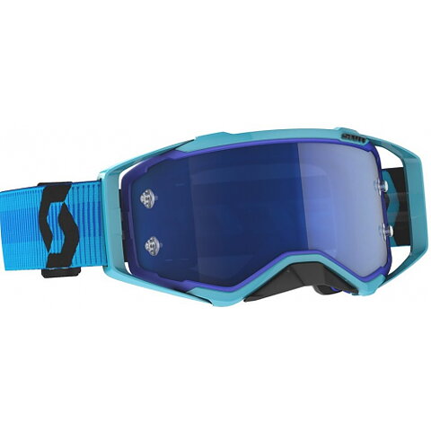 SCOTT - PROSPECT - TEAR OFF - Blå/Svart - Blue Chrome Lens