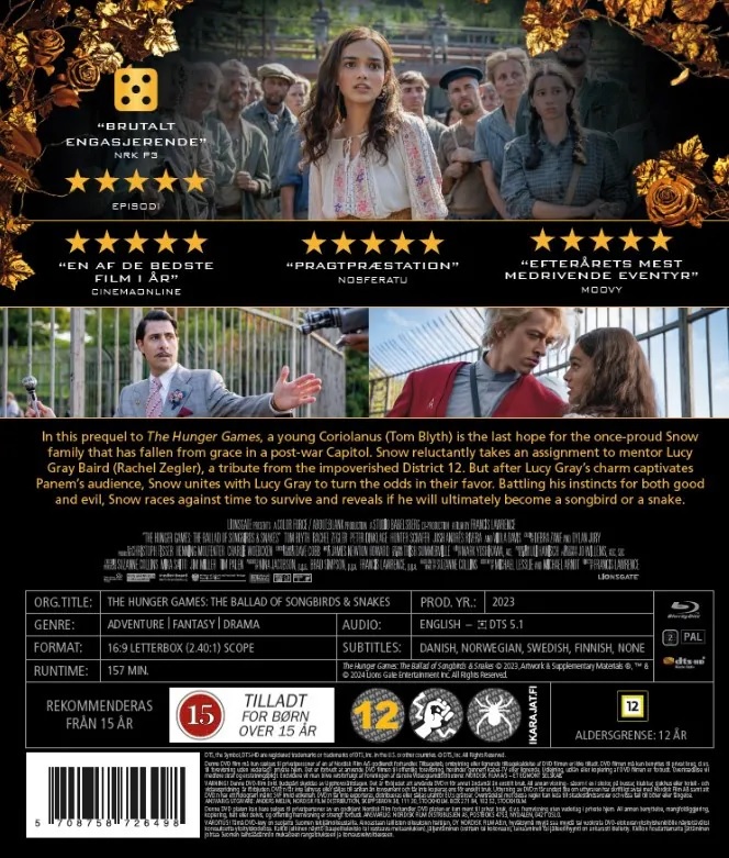 The Hunger Games: The Ballad of Songbirds And Snakes (Blu-ray) - 2