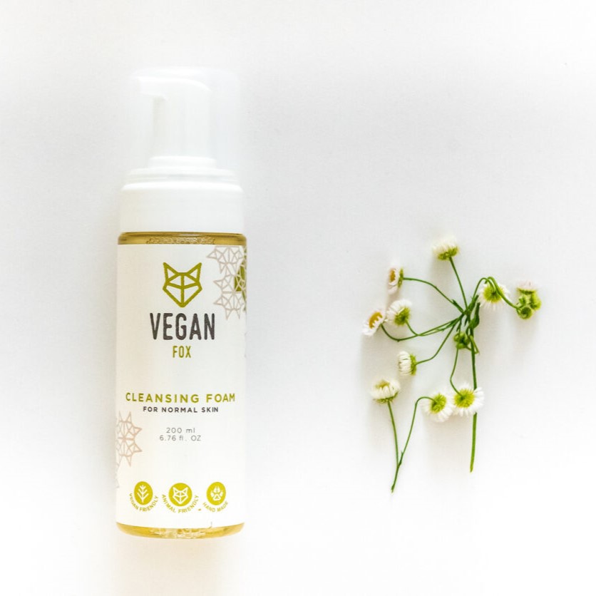 Vegan Fox cleansing foam for normal skin 