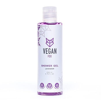 Vegan Fox shower gel lavender