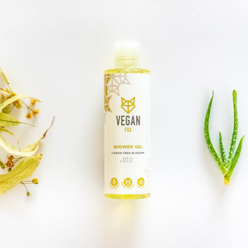 Vegan Fox showergel linden blossom