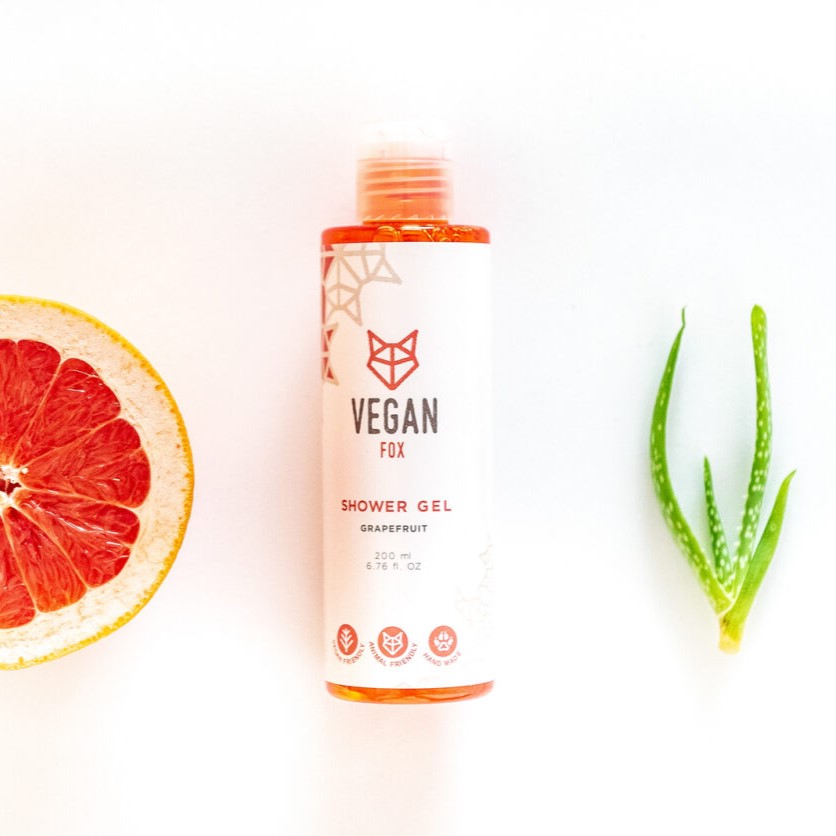 Vegan Fox shower gel grapefruit