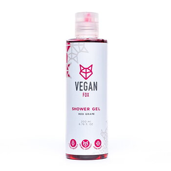 Vegan Fox shower gel red grape