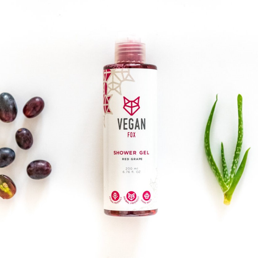 Vegan Fox Shower Gel Red Grape - 2