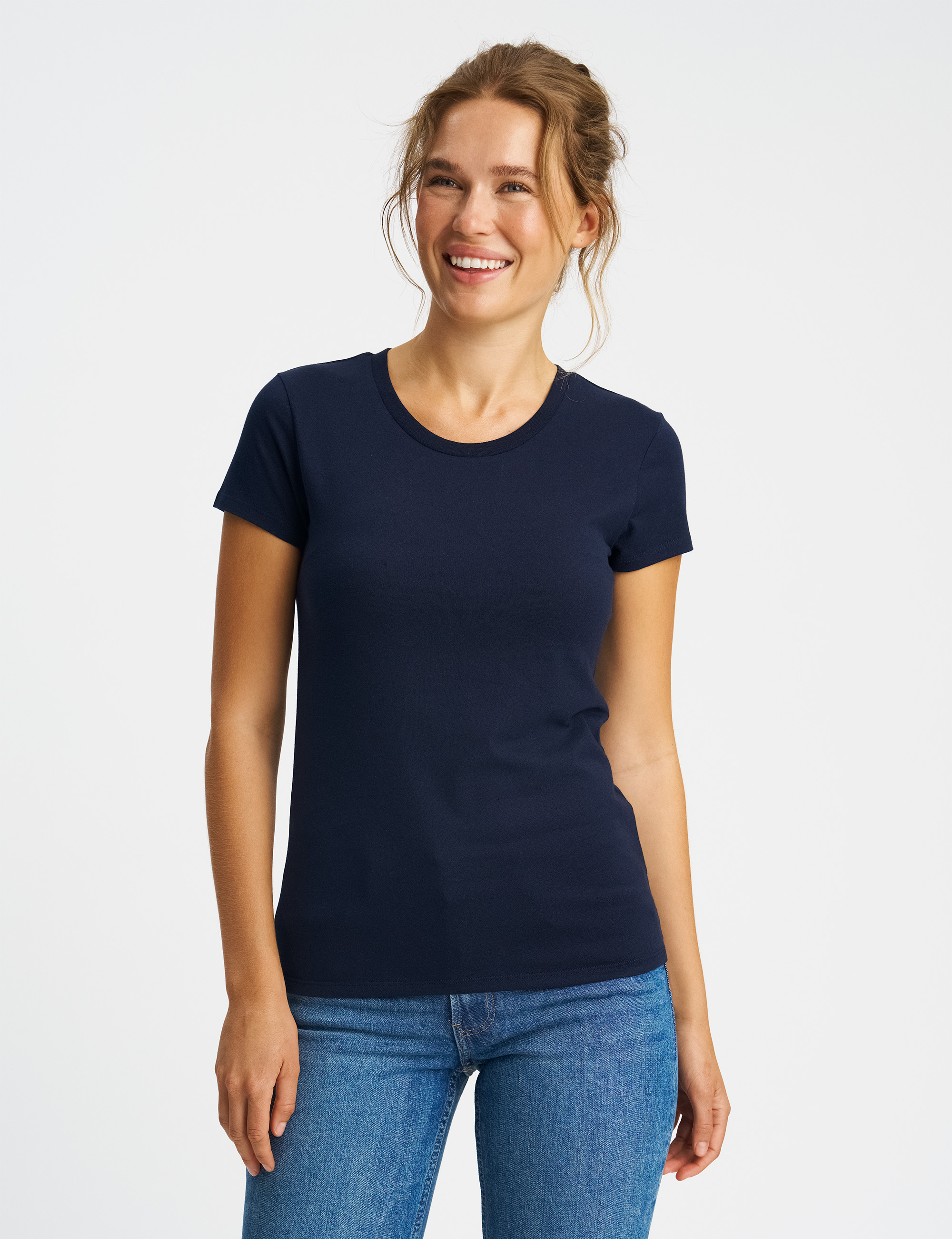 Ladies Tiger Cotton T-Shirt, Neutral, Organic - 4 different color - 4