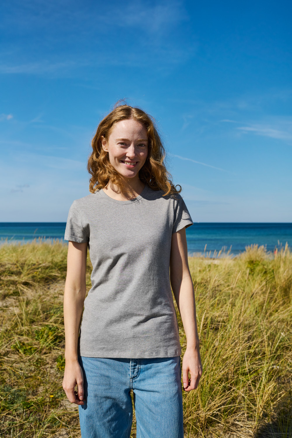 Ladies Tiger Cotton T-Shirt, Neutral, Organic - 4 different color